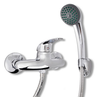 Bath Shower Mixer Tap Kit Chrome - Giant Lobelia