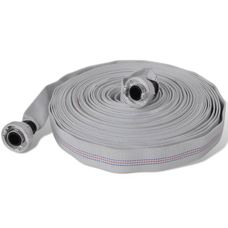 vidaXL Fire Hose Flat Hose 20 m with D-Storz Couplings 1 Inch - Giant Lobelia