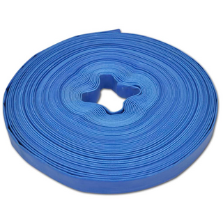 vidaXL Flat Hose 50 m 1" PVC Water Delivery - Giant Lobelia