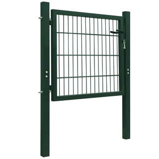 2D Fence Gate (Single) Green 106 x 130 cm - Giant Lobelia