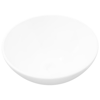 Ceramic Bathroom Sink Basin White Round - Giant Lobelia