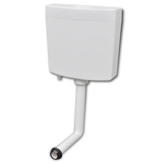 Toilet Cistern with Bottom Water Inlet 3/6 L White - Giant Lobelia