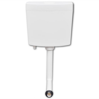 Toilet Cistern with Bottom Water Inlet 3/6 L White - Giant Lobelia