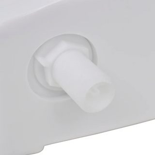 Toilet Cistern with Bottom Water Inlet 3/6 L White - Giant Lobelia