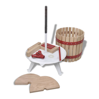 vidaXL Fruit and Wine Press 6 L - Giant Lobelia