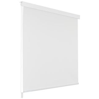 vidaXL Shower Roller Blind 140x240 cm White - Giant Lobelia