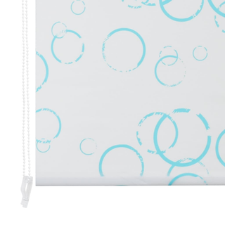 vidaXL Shower Roller Blind 100x240 cm Bubble - Giant Lobelia