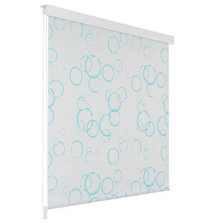 vidaXL Shower Roller Blind 160x240 cm Bubble - Giant Lobelia