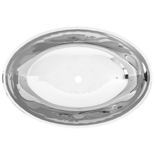 vidaXL Wash Basin 40x33x13.5 cm Ceramic Silver - Giant Lobelia