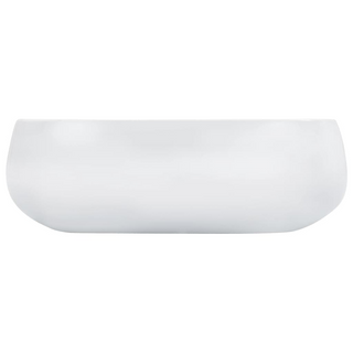 Wash Basin 44.5x39.5x14.5 cm Ceramic White - Giant Lobelia