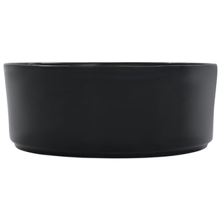 vidaXL Wash Basin 36x14 cm Ceramic Black - Giant Lobelia