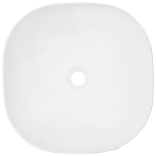 Wash Basin 42.5x42.5x14.5 cm Ceramic White - Giant Lobelia