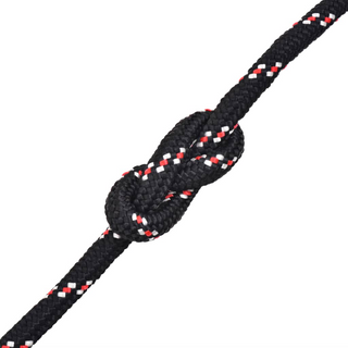 vidaXL Marine Rope Polypropylene 16 mm 250 m Black - Giant Lobelia