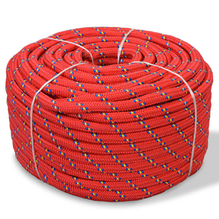 vidaXL Marine Rope Polypropylene 16 mm 250 m Red - Giant Lobelia