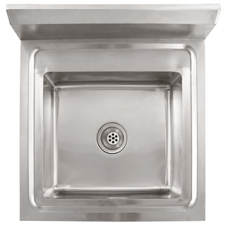 vidaXL Kitchen Sink Single Basin Stainless Steel - Giant Lobelia