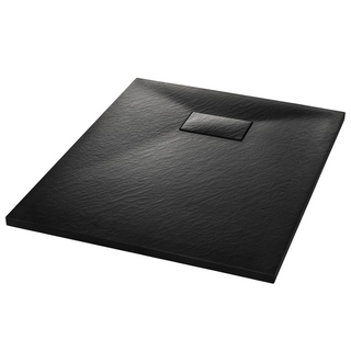 Shower Base Tray SMC Black 90x70 cm - Giant Lobelia