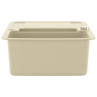 vidaXL Granite Kitchen Sink Double Basins Beige - Giant Lobelia