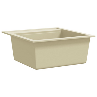 vidaXL Granite Kitchen Sink Single Basin Beige - Giant Lobelia