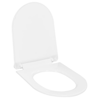 Soft-close Toilet Seat with Quick-release Design White - Giant Lobelia