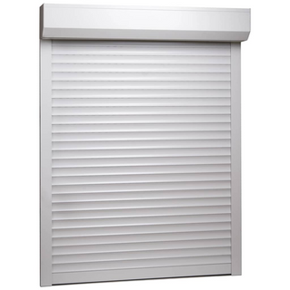 Roller Shutter Aluminium 130x140 cm White - Giant Lobelia