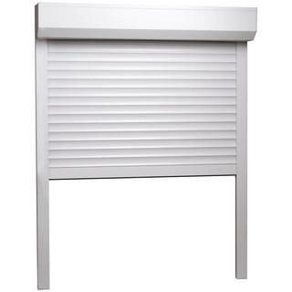 Roller Shutter Aluminium 130x140 cm White - Giant Lobelia