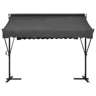 vidaXL Free Standing Awning 300x300 cm Anthracite - Giant Lobelia