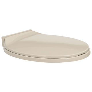 vidaXL Soft-Close Toilet Seat Apricot Oval - Giant Lobelia