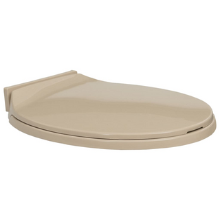 vidaXL Soft-Close Toilet Seat Beige Oval - Giant Lobelia