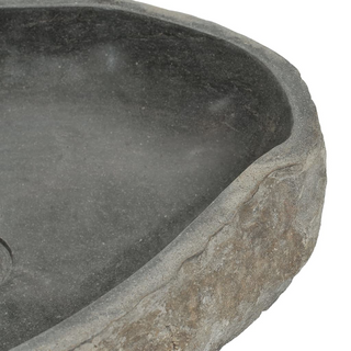 Basin River Stone Oval 45-53 cm - Giant Lobelia