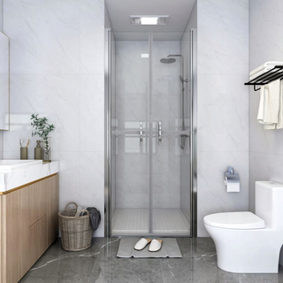 Shower Door Clear ESG 101x190 cm - Giant Lobelia