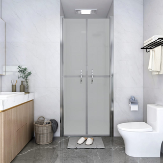 Shower Door Frosted ESG 86x190 cm - Giant Lobelia