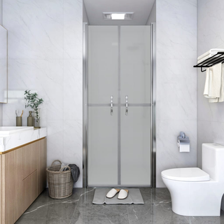 Shower Door Frosted ESG 96x190 cm - Giant Lobelia