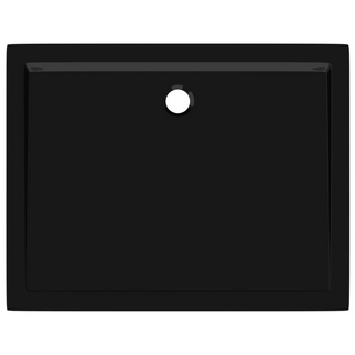 Rectangular ABS Shower Base Tray Black 70x90 cm - Giant Lobelia