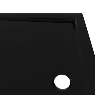 Rectangular ABS Shower Base Tray Black 70x90 cm - Giant Lobelia