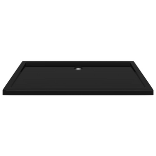 Rectangular ABS Shower Base Tray Black 70x120 cm - Giant Lobelia