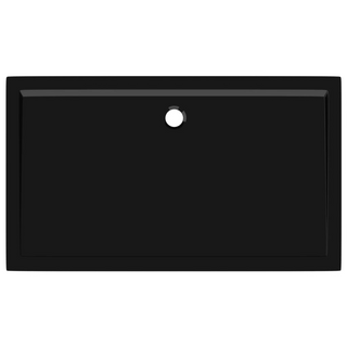 Rectangular ABS Shower Base Tray Black 70x120 cm - Giant Lobelia