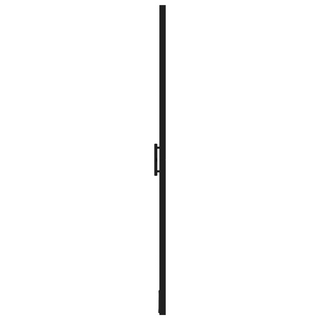 Shower Doors Tempered Glass 81x195 cm Black - Giant Lobelia