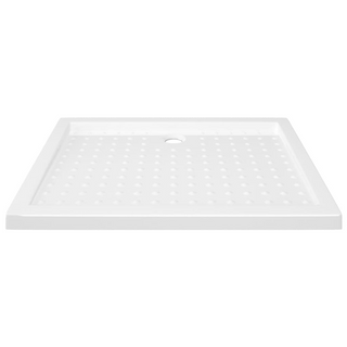 Shower Base Tray with Dots White 90x70x4 cm ABS - Giant Lobelia