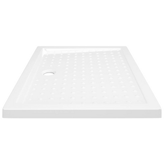 Shower Base Tray with Dots White 90x70x4 cm ABS - Giant Lobelia