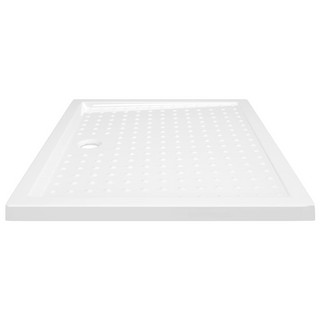 Shower Base Tray with Dots White 80x100x4 cm ABS - Giant Lobelia