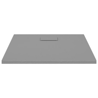 Shower Base Tray SMC Grey 80x80 cm - Giant Lobelia