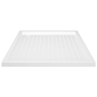 Shower Base Tray with Dots White 90x90x4 cm ABS - Giant Lobelia