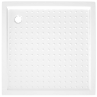 Shower Base Tray with Dots White 90x90x4 cm ABS - Giant Lobelia