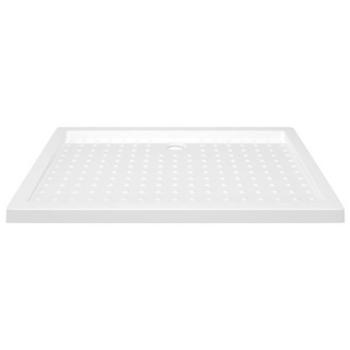 Shower Base Tray with Dots White 70x100x4 cm ABS - Giant Lobelia