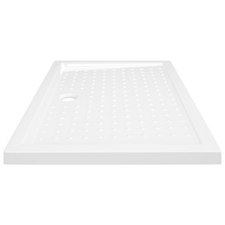 Shower Base Tray with Dots White 70x100x4 cm ABS - Giant Lobelia