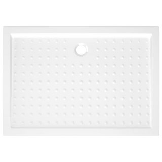 Shower Base Tray with Dots White 70x100x4 cm ABS - Giant Lobelia