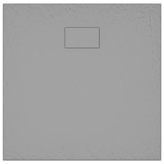 Shower Base Tray SMC Grey 90x80 cm - Giant Lobelia