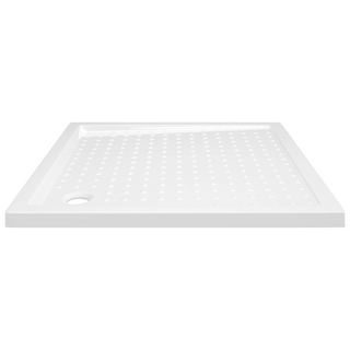 Shower Base Tray with Dots White 80x80x4 cm ABS - Giant Lobelia