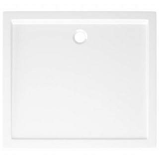 Rectangular ABS Shower Base Tray White 80x90 cm - Giant Lobelia