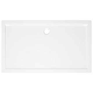 Rectangular ABS Shower Base Tray White 70x120 cm - Giant Lobelia